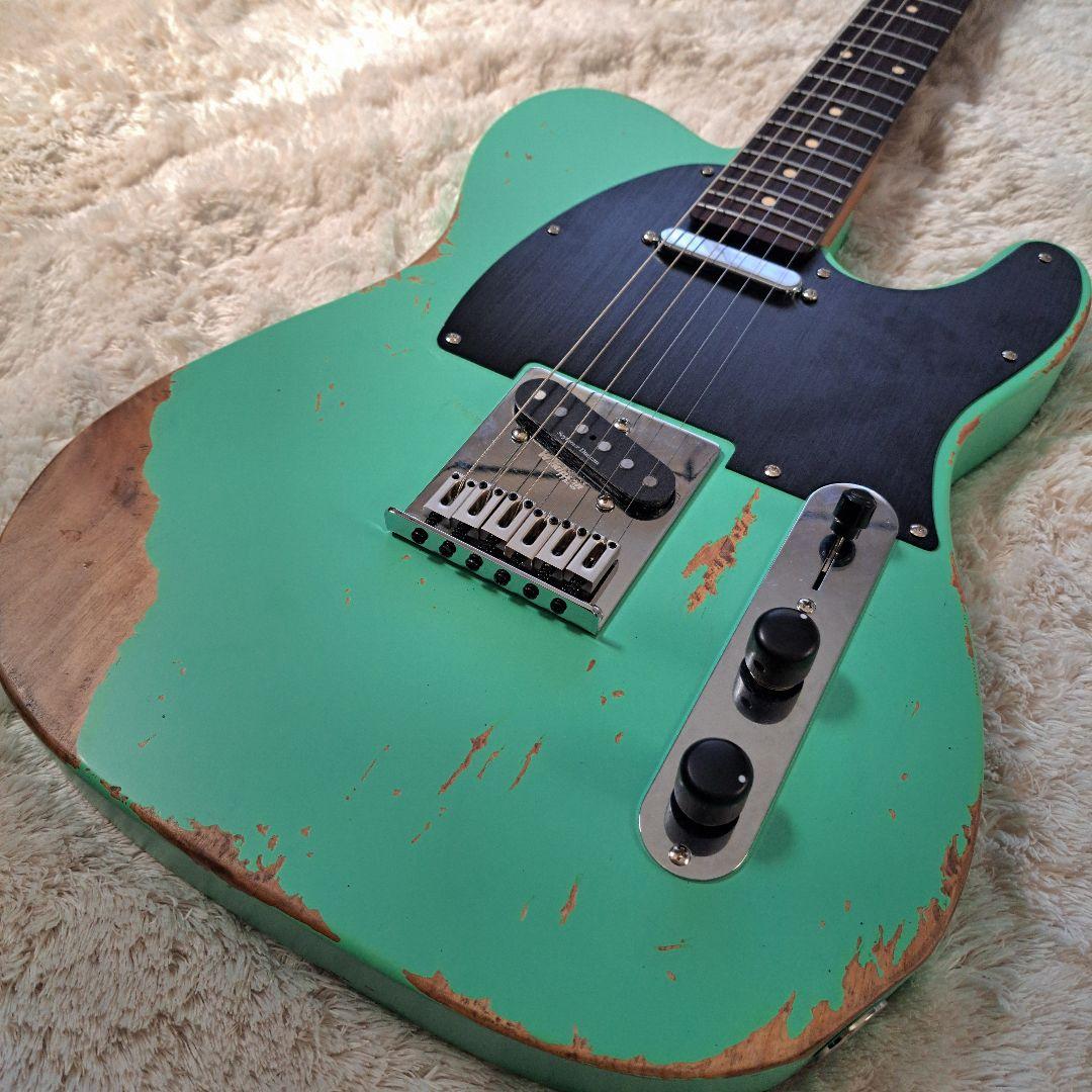 工房製作レリックテレキャスター　Seymour Duncan AlnicoⅡ搭載