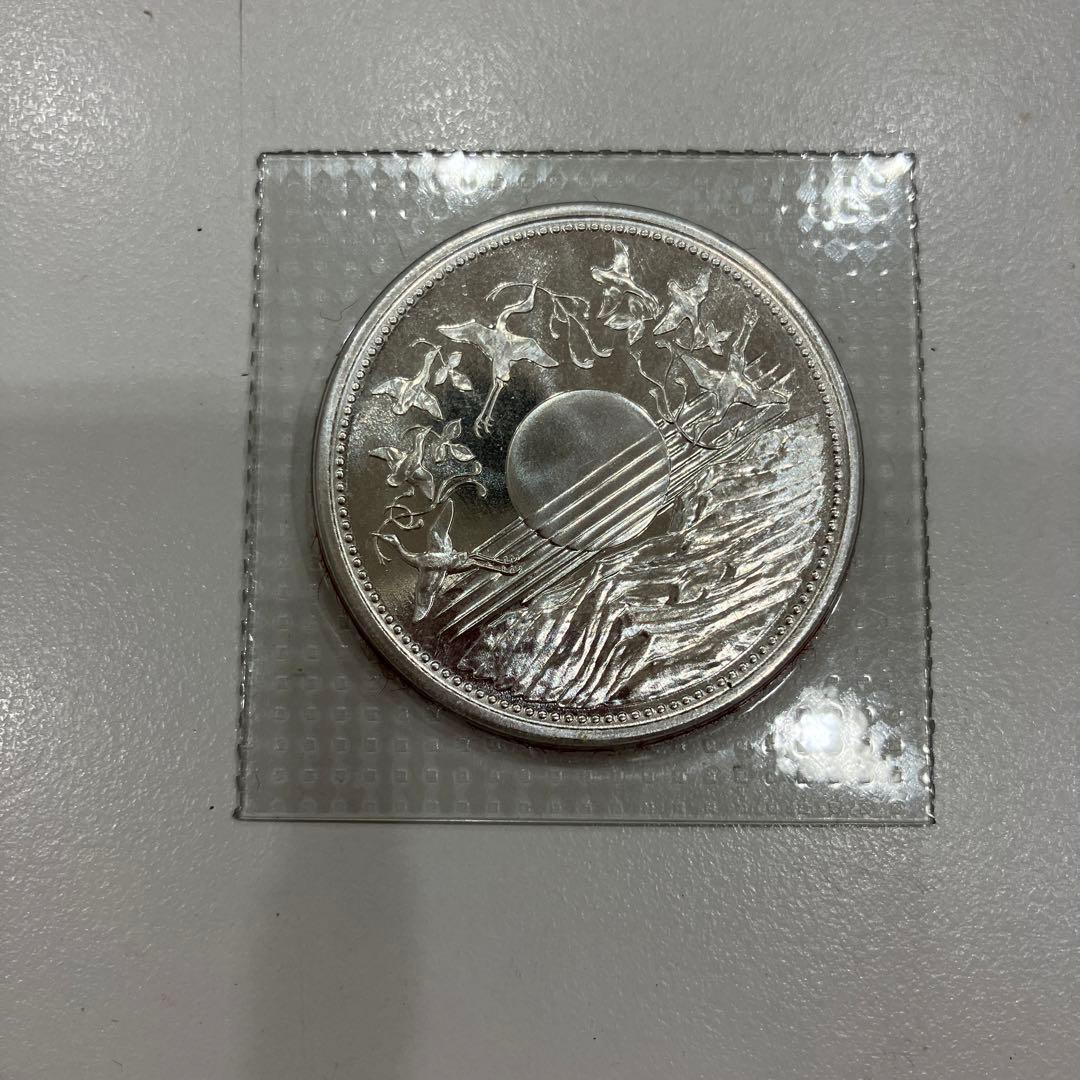 プルーフ・記念硬貨】天皇陛下御在位60年 1万円銀貨