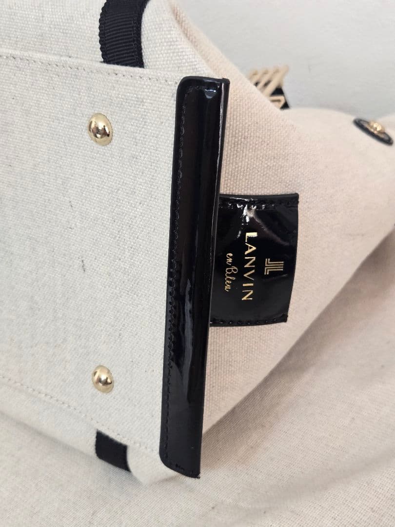【美品】LANVINショルダーバッグ　LANVINトートバック　2way