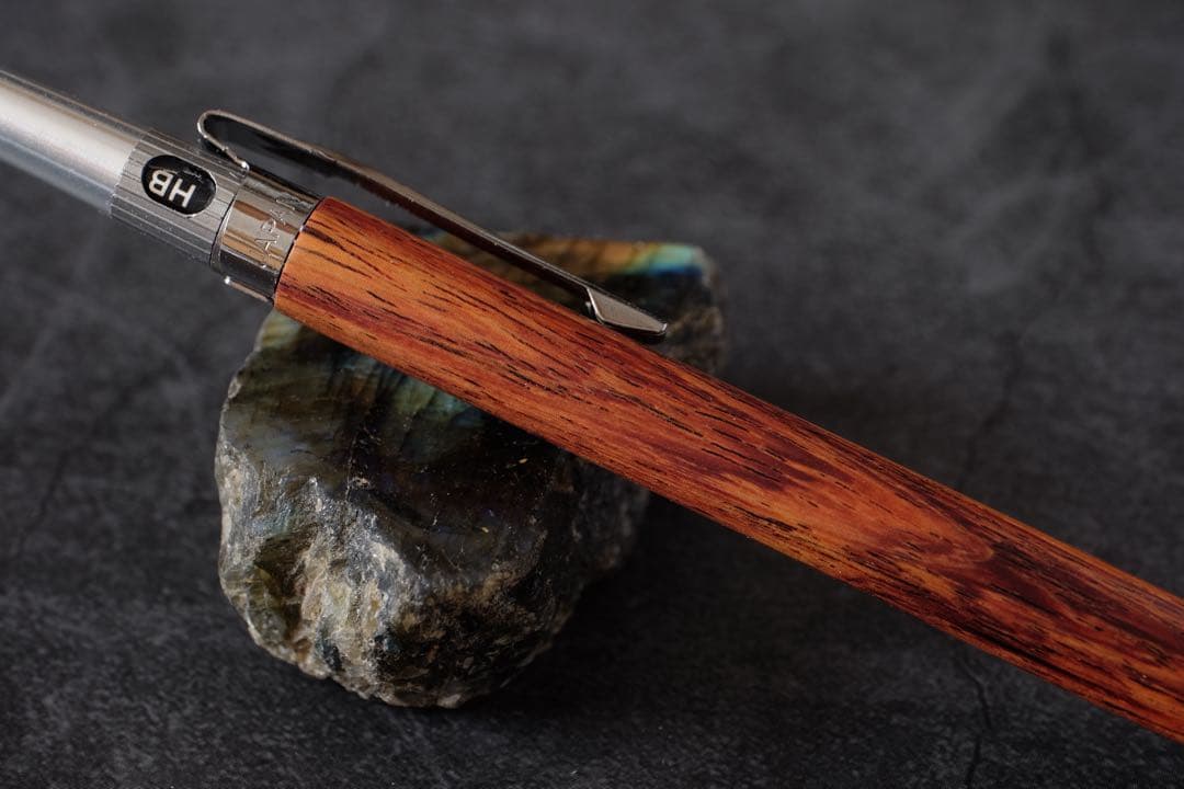 PG5木軸カスタム0208 高村杢工房製図用シャープペンシル チューリップ