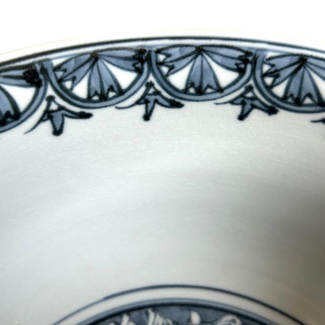 清水焼 京焼 瑞昭窯 名匠 二代目 大野瑞昭作 染付け 深鉢