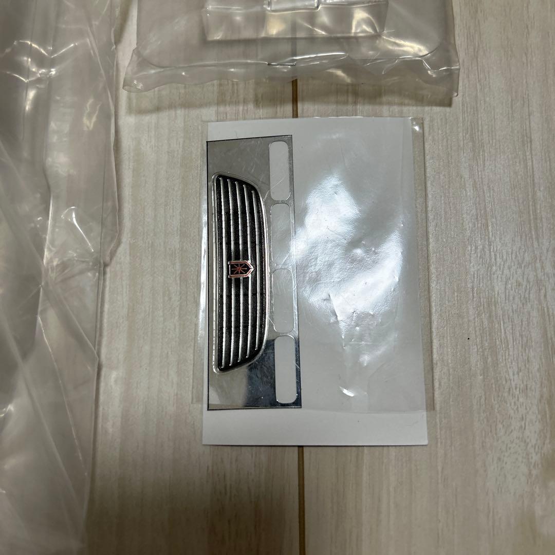 RC-ART JZX100系マークIIボディサイドステップ3Dグリルステッカー