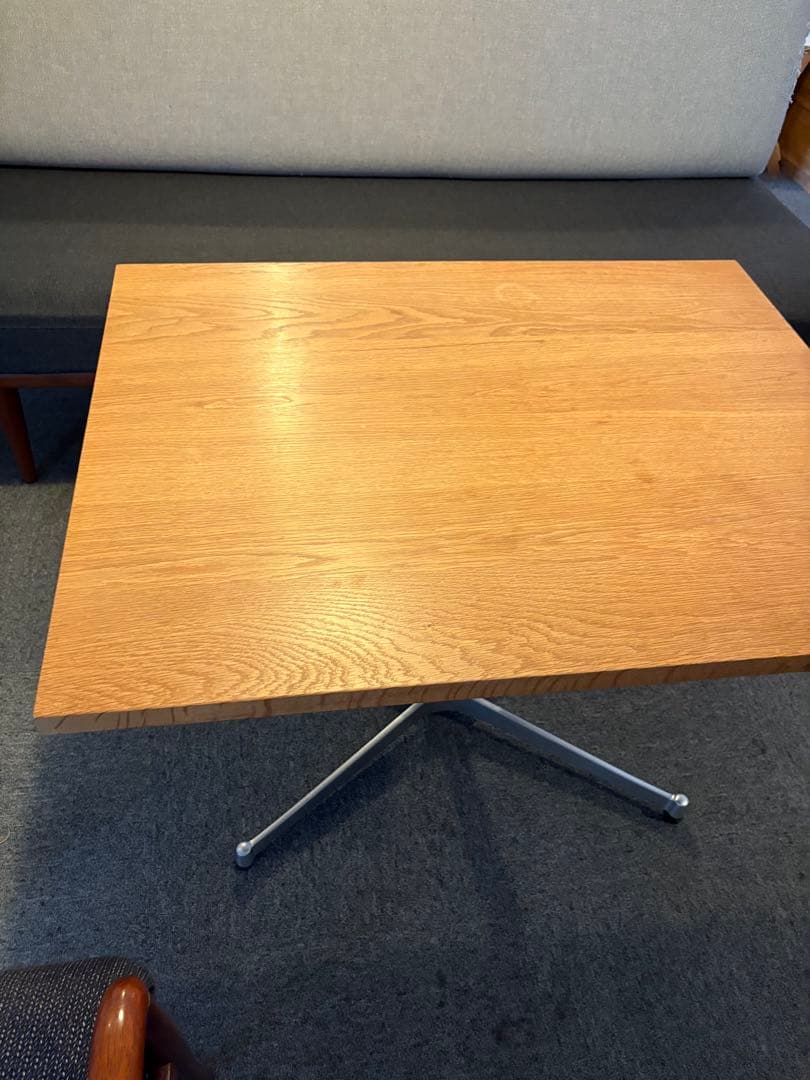 greeniche カフェテーブル オーク材 高さ61cm