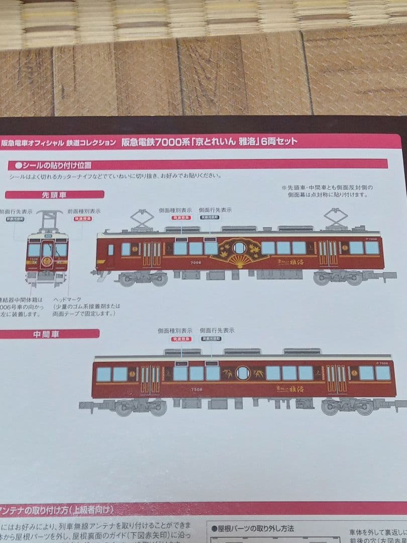 りり　鉄道コレクション京とれいん雅洛Nゲージ