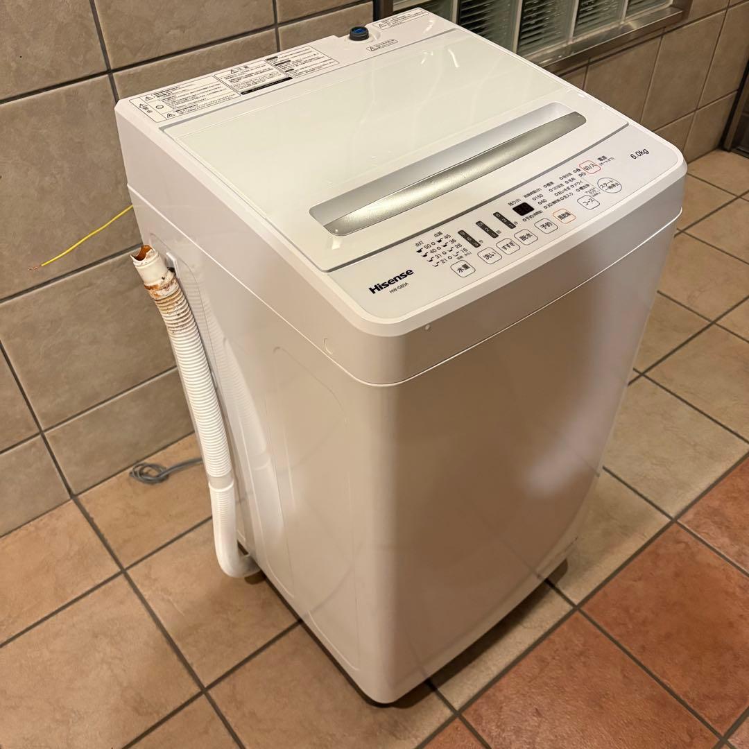 さっち　　Hisense 洗濯機 6.0kg 2022年製