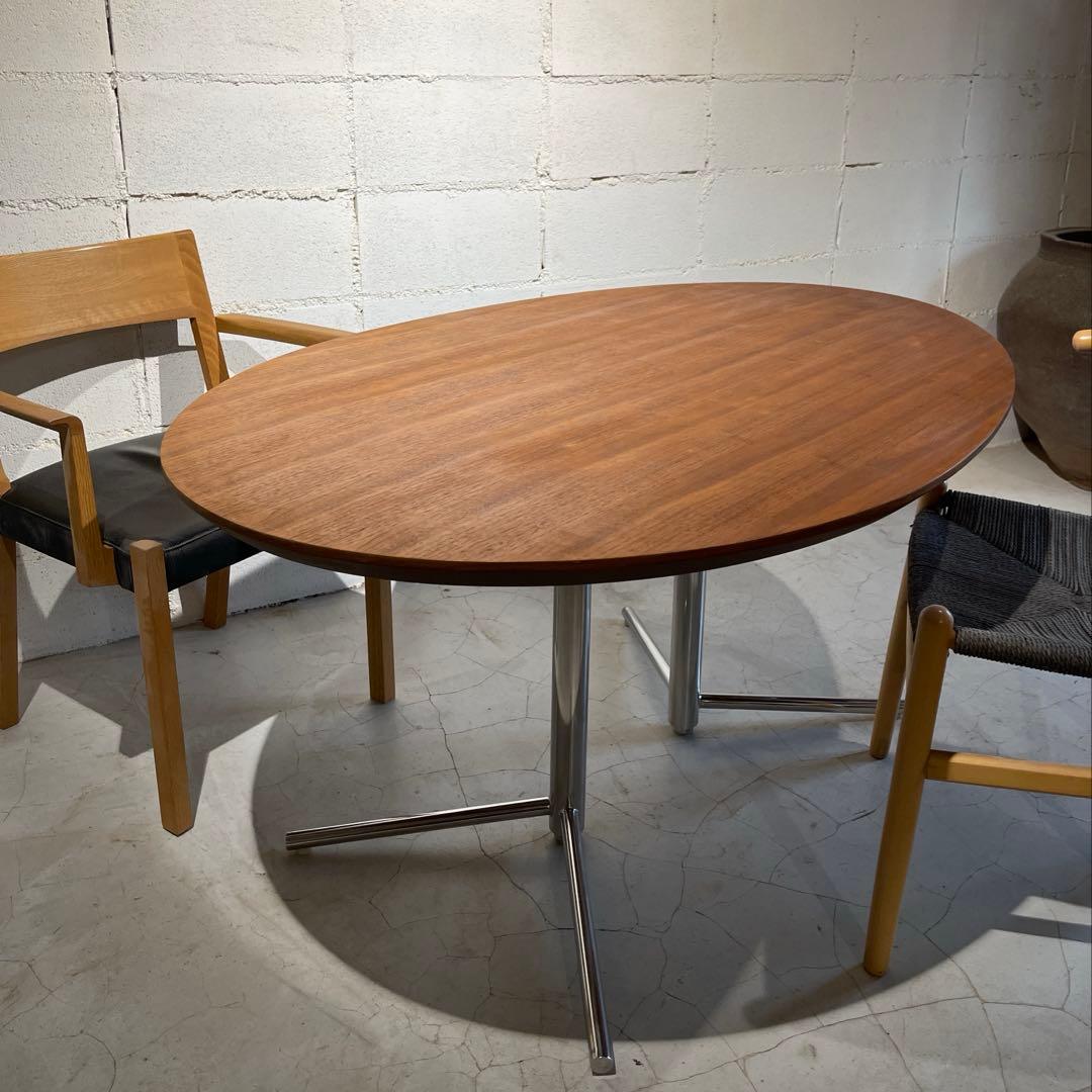 ACTUS アクタス　OWN-S ビッグサイドテーブル　ウォールナット　スチール