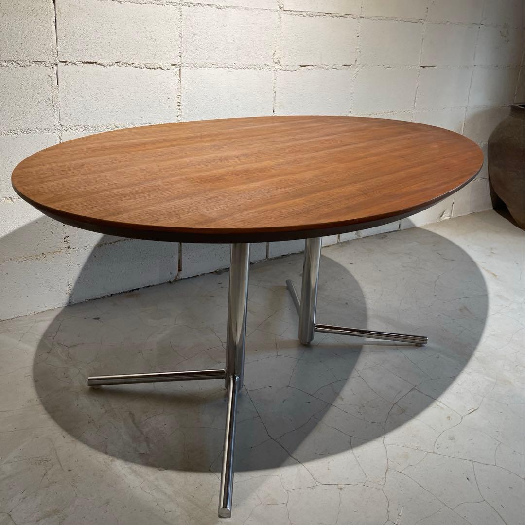 ACTUS アクタス　OWN-S ビッグサイドテーブル　ウォールナット　スチール