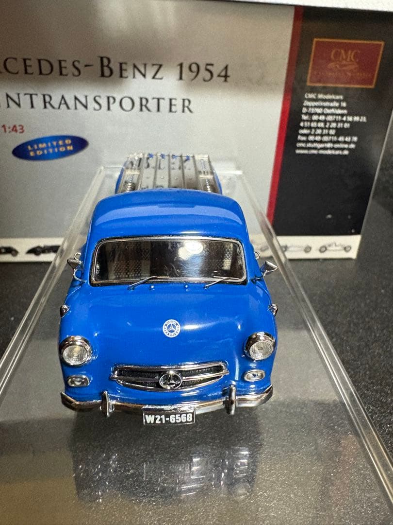 ミニカー CMC Mercedes-Benz 1954 Renntransporter