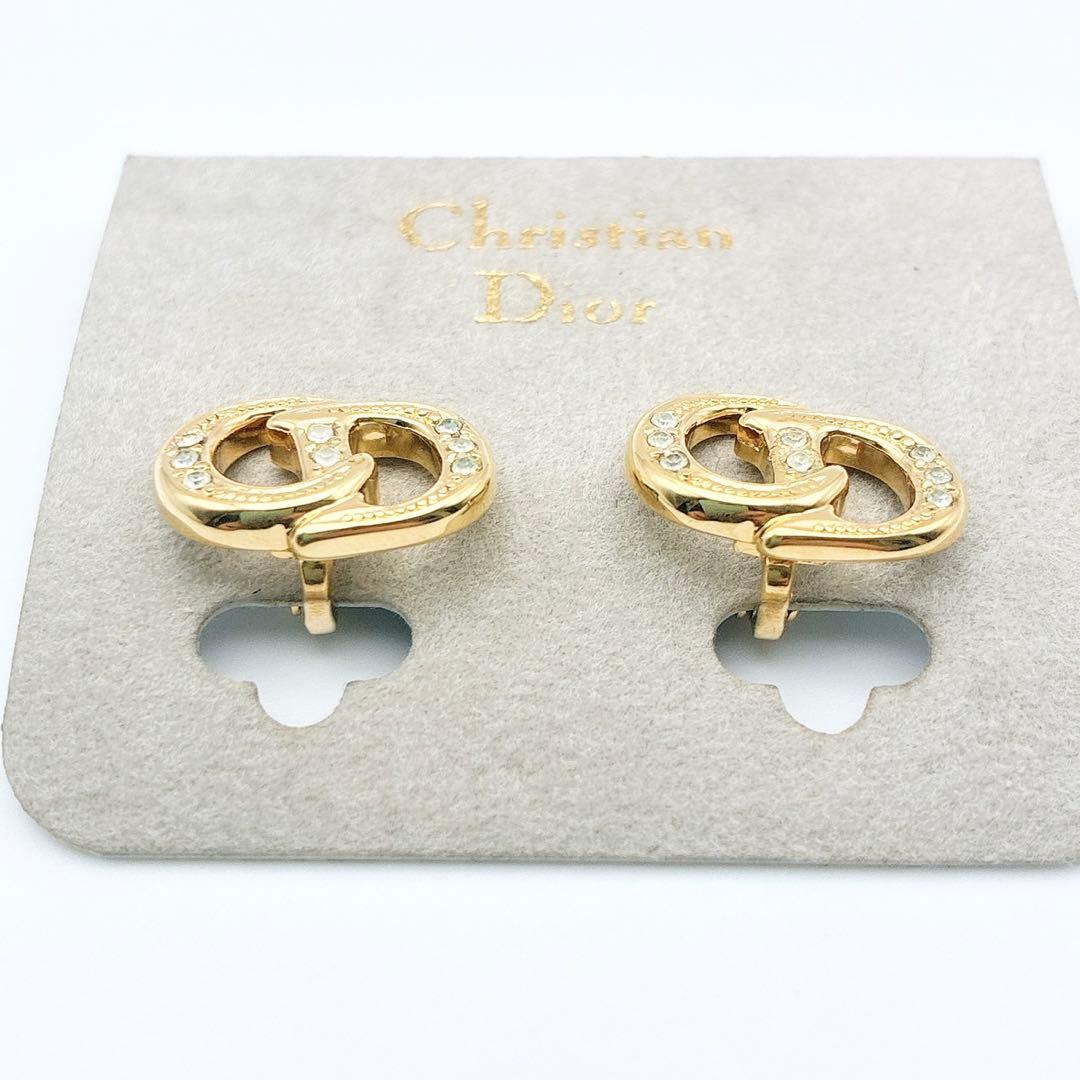 2998-2 極美品✨Dior イヤリング CD ロゴ 希少 刻印 - メルカリ