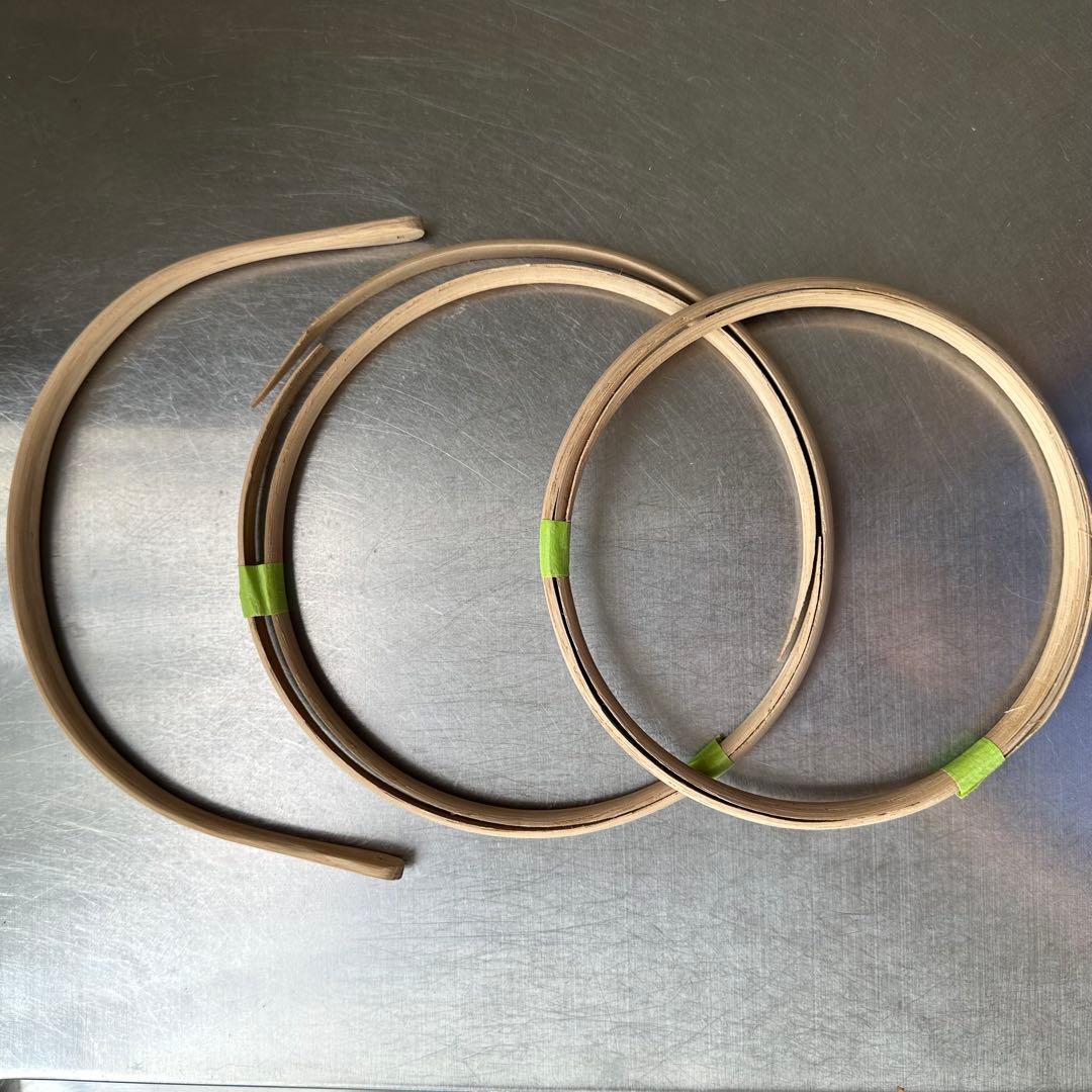 ゆうちぇる様 ナンタケットバスケット 5インチバスケットパース材料セット オーク