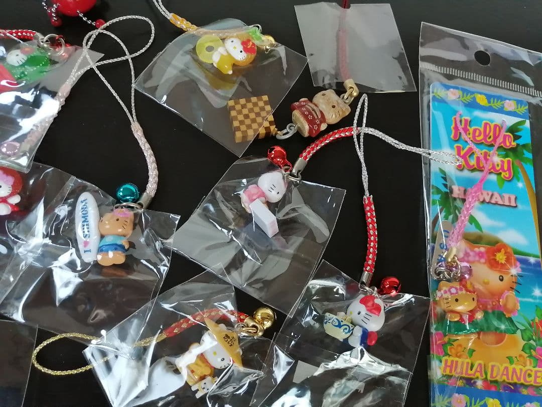 全国ご当地キティ ストラップ　根付　チャ ームまとめ売り