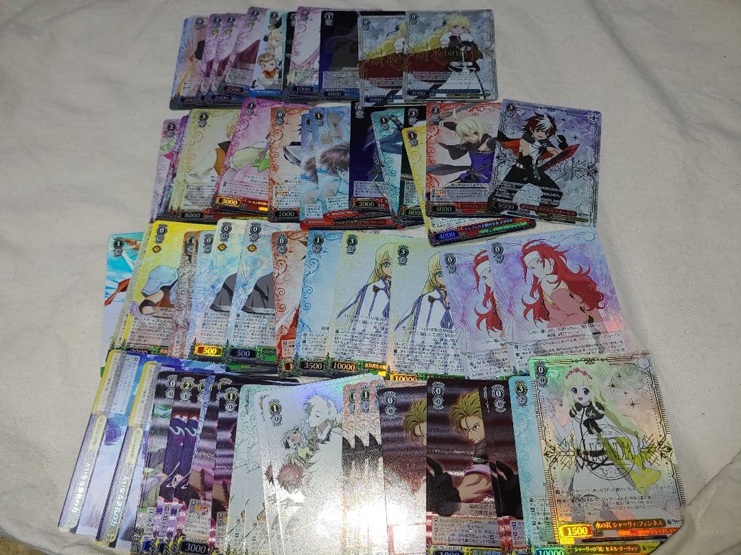 ヴァイスシュヴァルツ テイルズ SR RRR まとめ売り - メルカリ