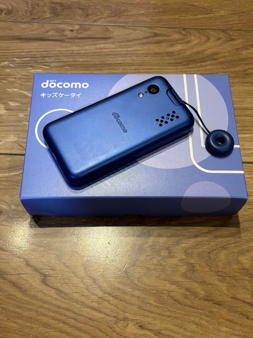 docomo キッズケータイ KY-41C ブルー