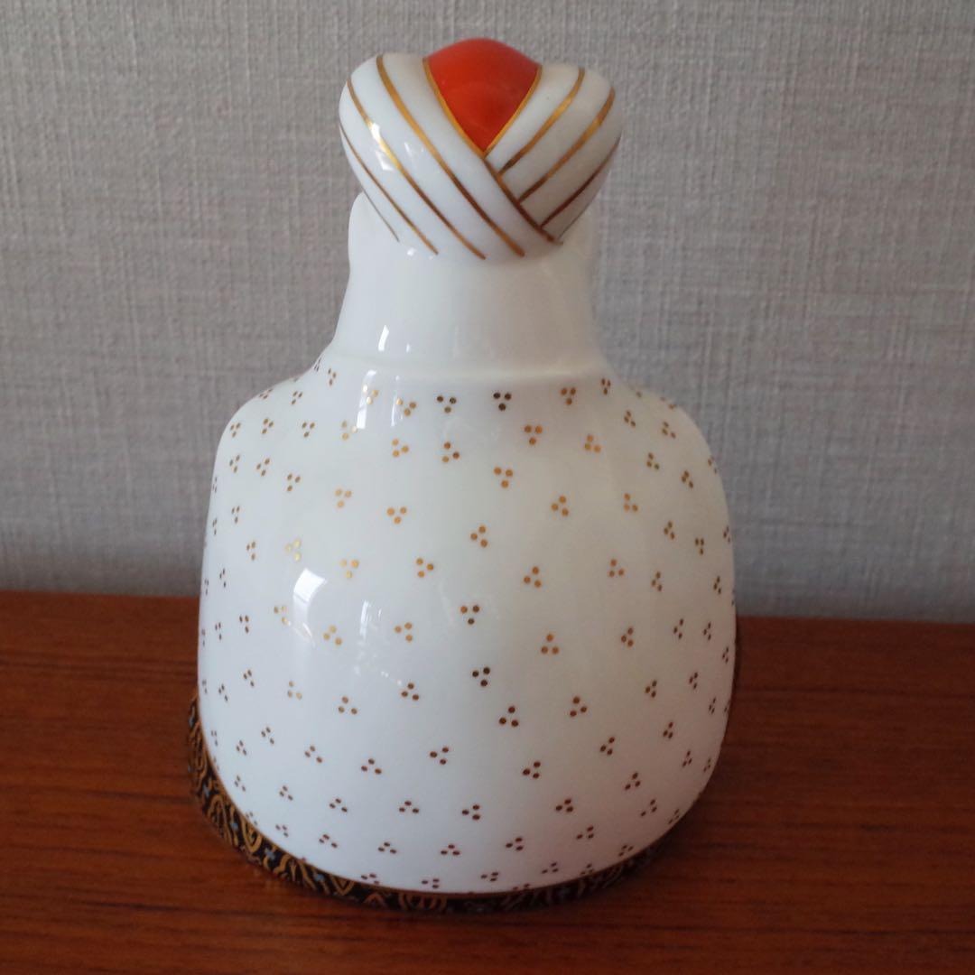 ロイヤルクラウンダービー／フィギュリン／ペルシャ猫の置物／英国