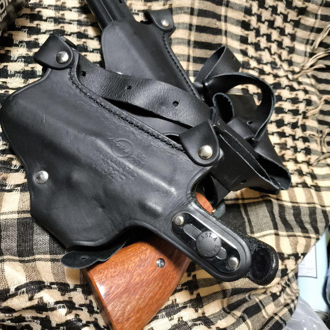 【セール中】1タナカワークス製コルトパイソン　リボルバーマグナム　ウッドグリップ