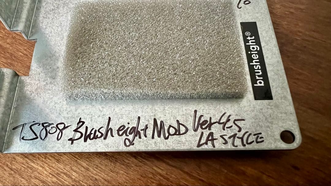 【brush eight】TS808\"MOD\" LA STYLE Ver 4.5