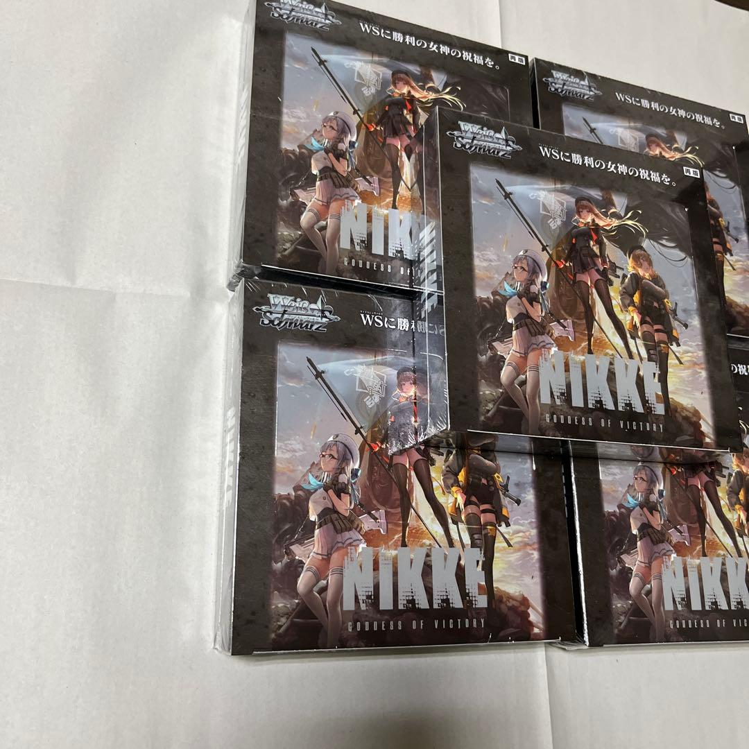 ヴァイスシュヴァルツ 勝利の女神 NIKKE ニケ 未開封　再版　5box