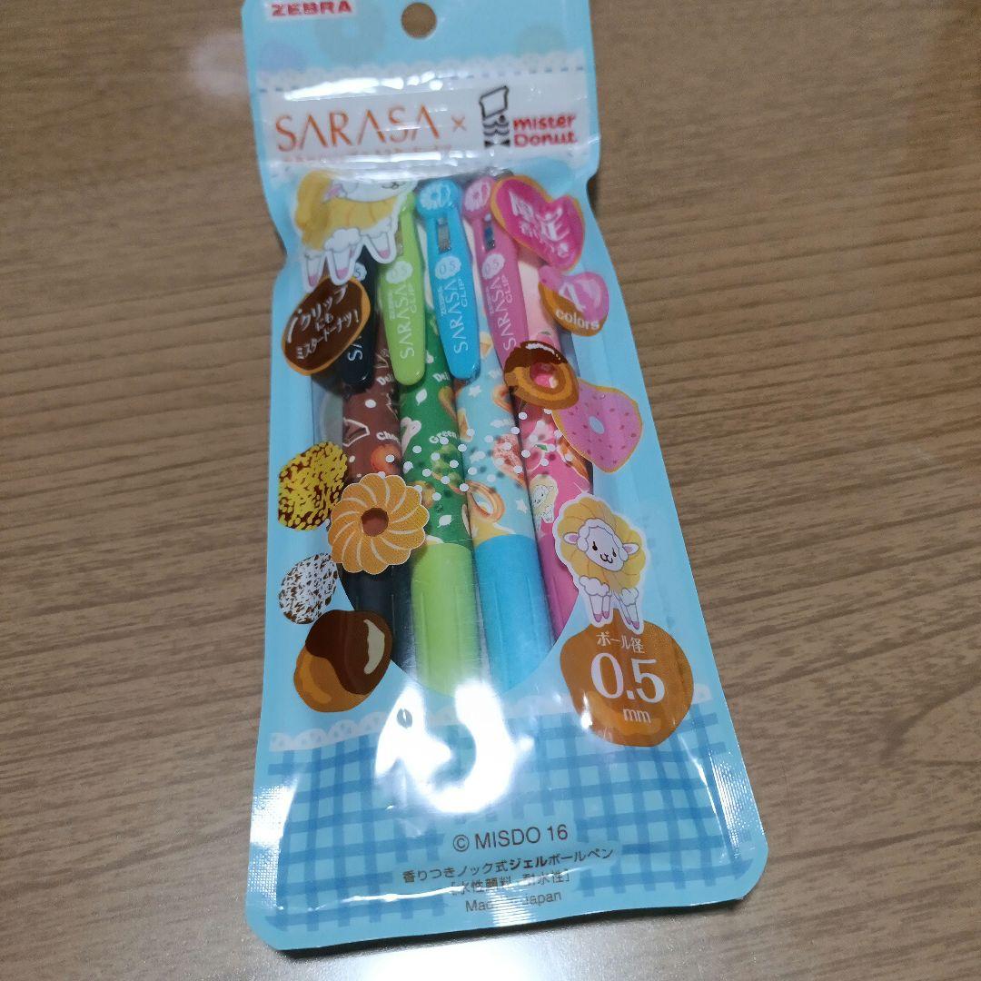 新品 サラサクリップ×ミスタードーナツ ボールペン ゼブラ 香りつき