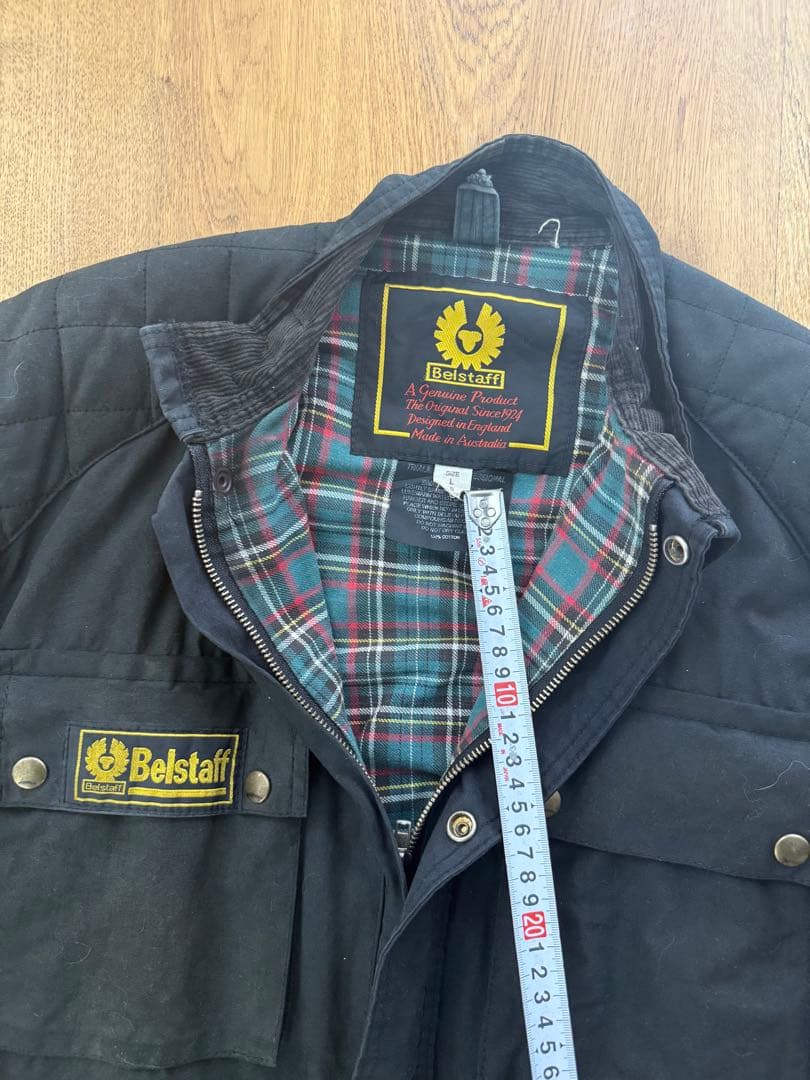 ベルスタッフ　ブラックジャケット