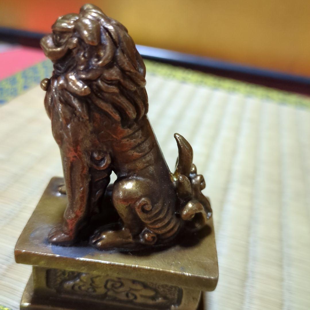 高岡銅器、狛犬神棚用