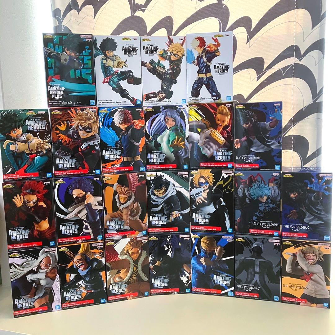 いいね大歓迎】僕のヒーローアカデミア プライズ フィギュア 33個