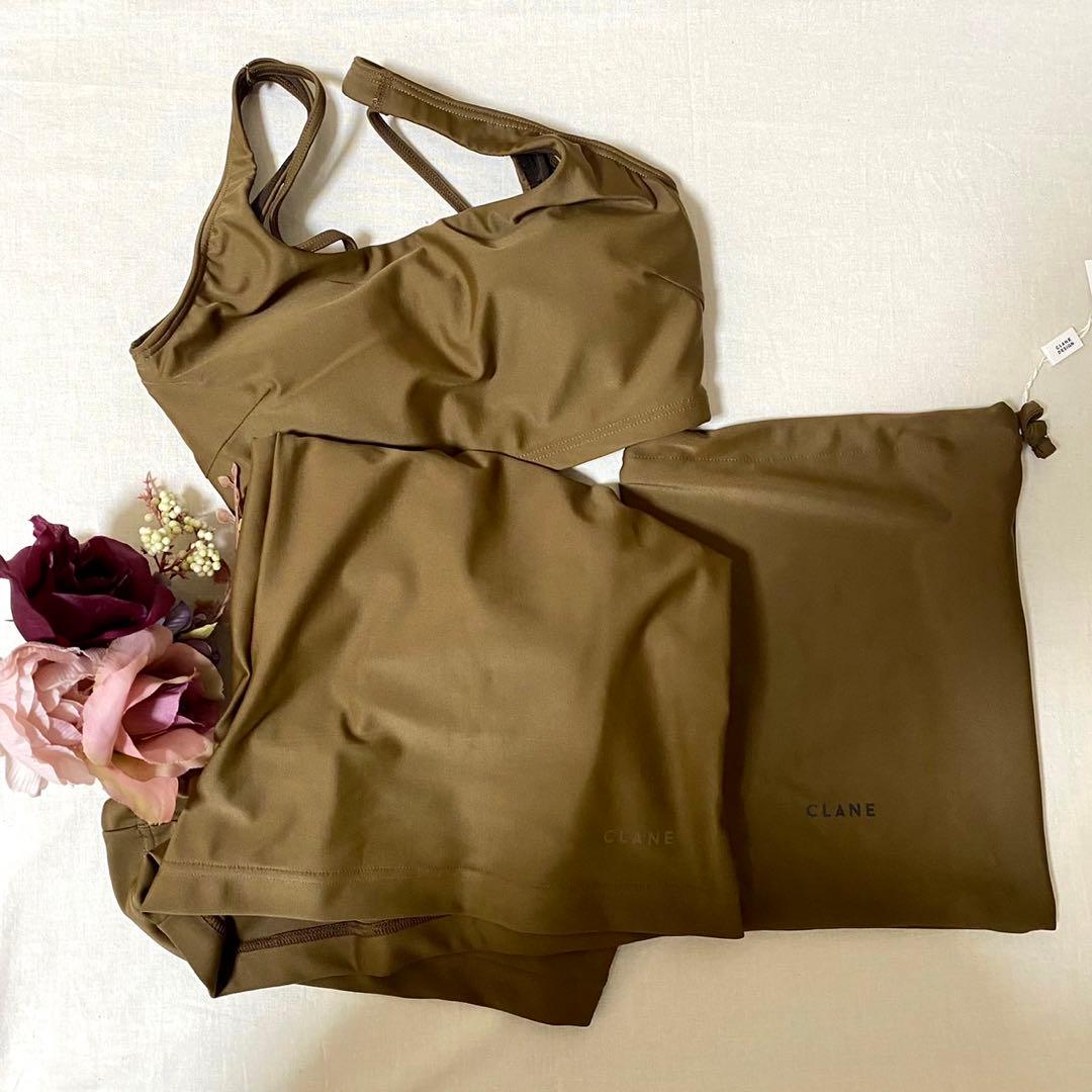 クラネ正規品❗️日本製新品紙タグ付き⭐️水着3点セットラッシュガードUVカット