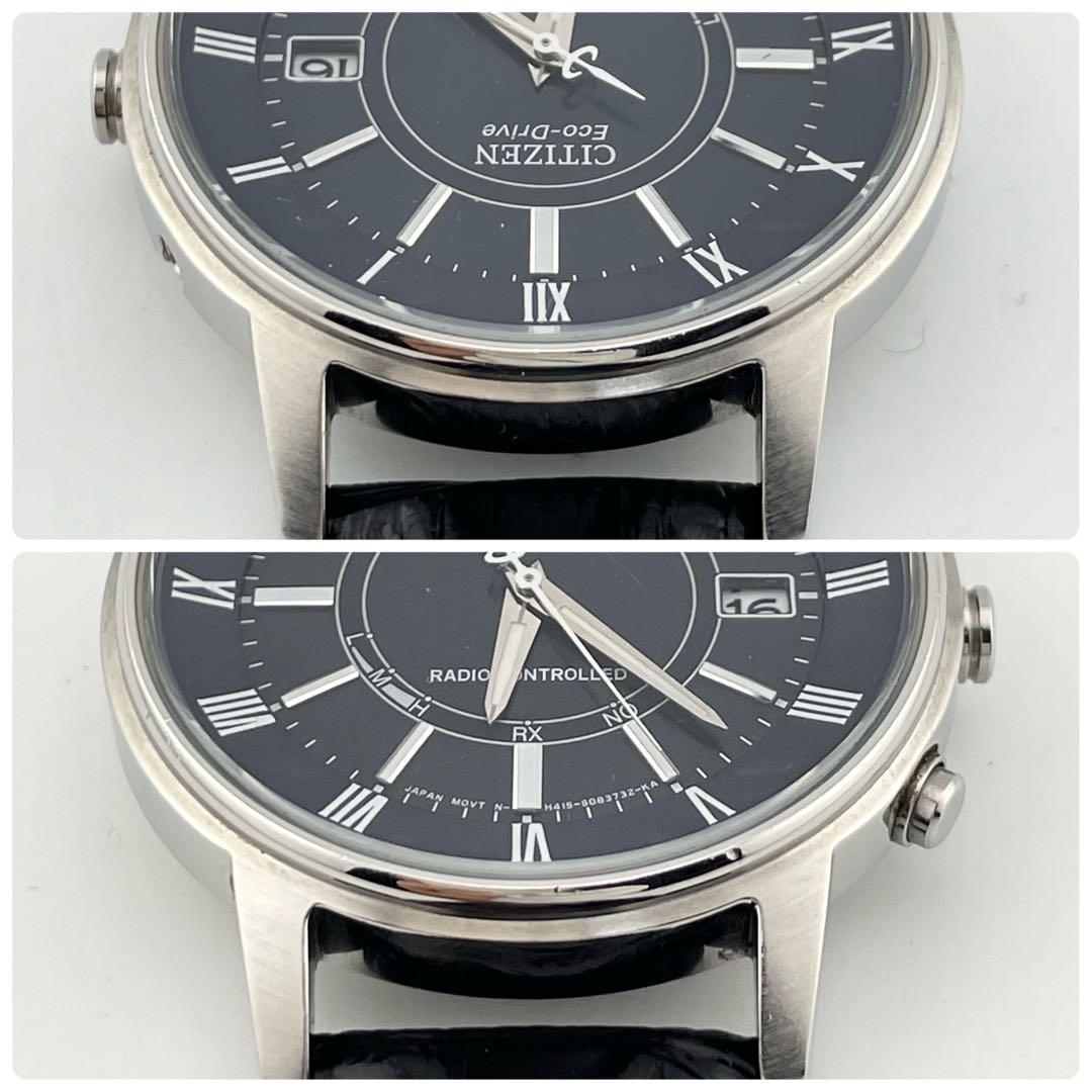 【稼働/新品ベルト/付属品付き】シチズン　フォルマ　電波ソーラー　腕時計　メンズ