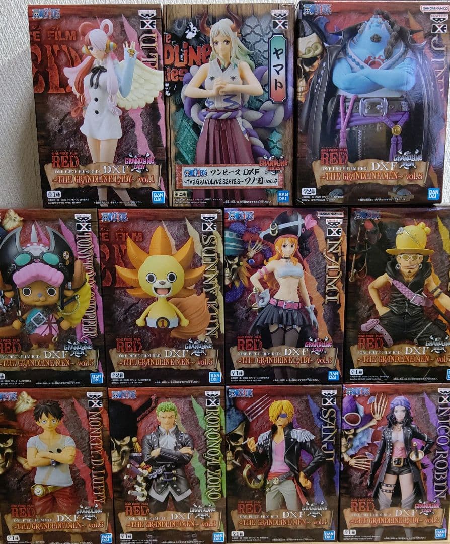 ワンピース フィルムレッド フィギュア 11体セット