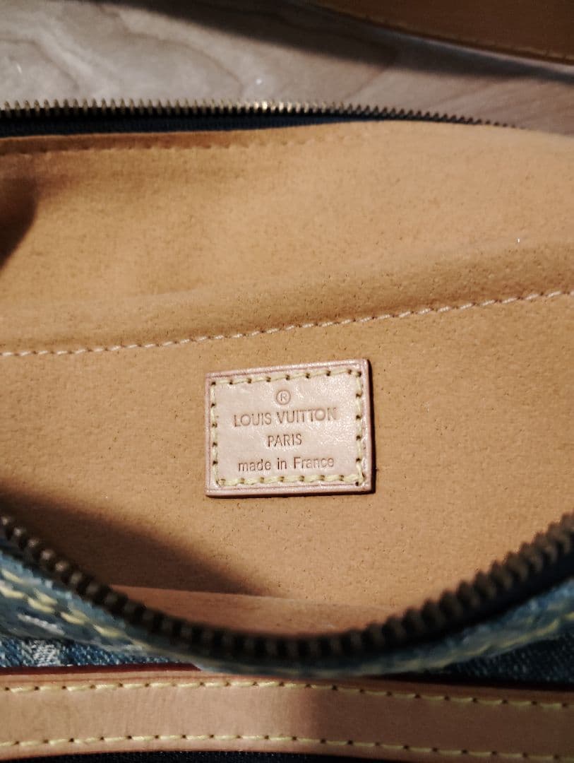 ルイ・ヴィトンデニムブルー ショルダーバッグ