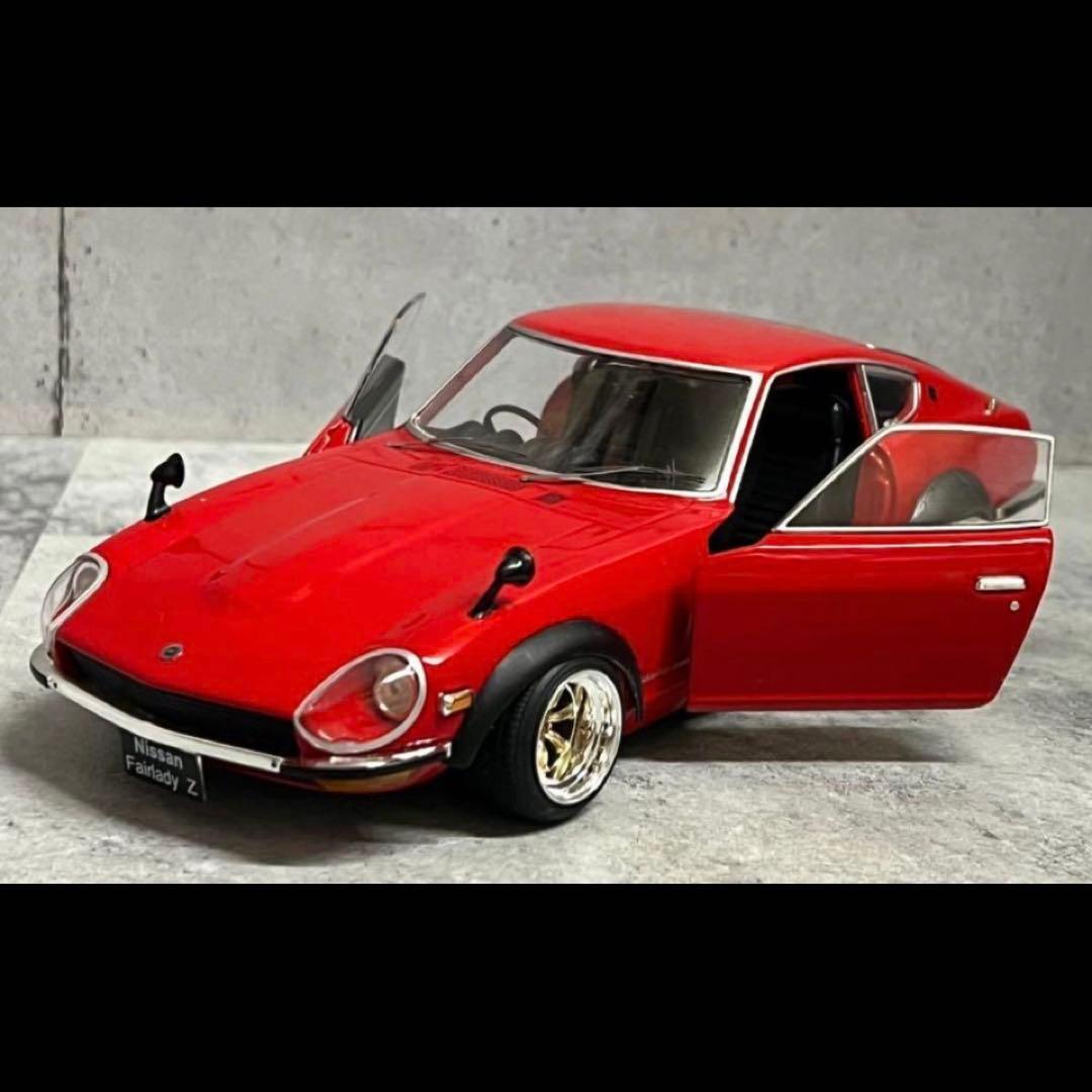 アシェット1/24 フェアレディ240Z カスタム ガレージ ジオラマケース付