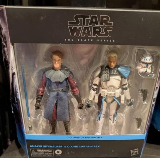 スターウォーズ ブラックシリーズ　アナキン・スカイウォーカー & レックス