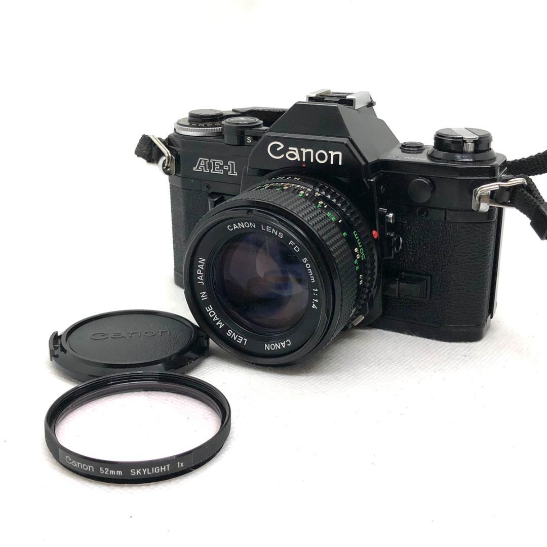 【C6841】《分解清掃済み》 キヤノン AE-1+FD 50mm F1.4