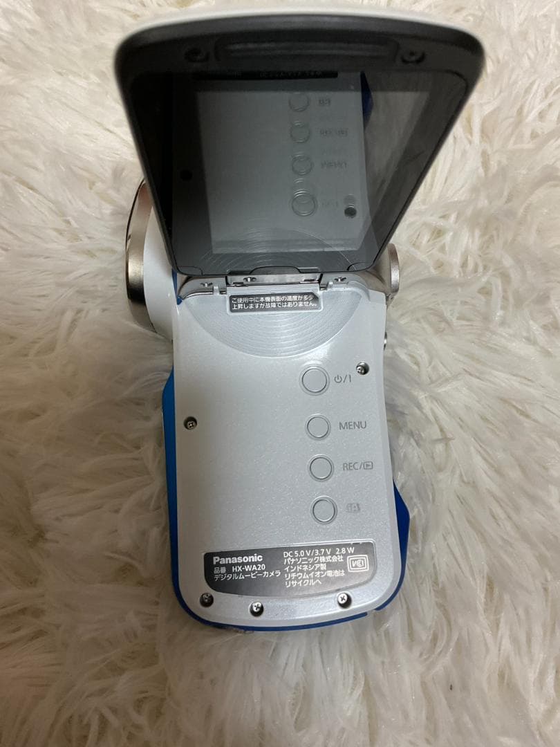 【超美品　簡易動作確認済】パナソニック防水型デジタルムービーカメラHX-WA20