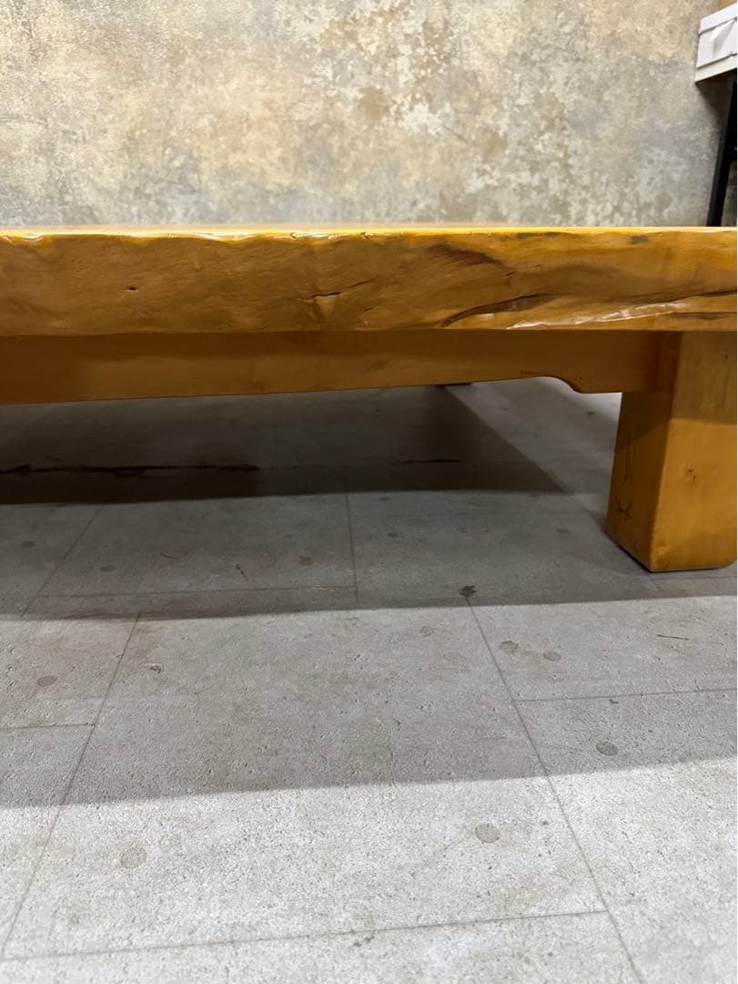 【深谷木工】天然木 一枚板テーブル アンティーク ヴィンテージ インテリア