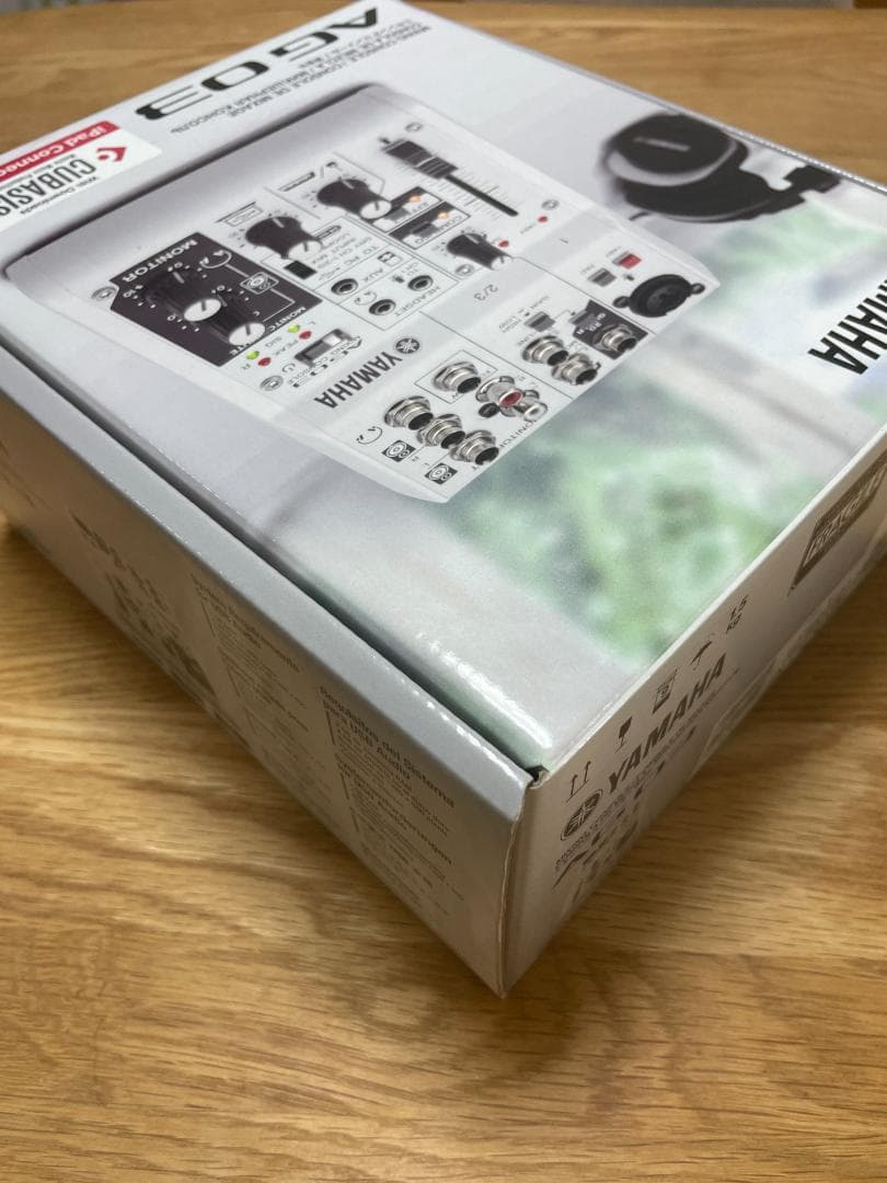 箱・付属品あり】YAMAHA AG03 ミキシングコンソール（おまけ付）