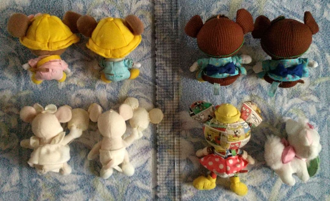 レトロ 希少 ミッキー ミニー スティッチ チップ ドナルド Marie