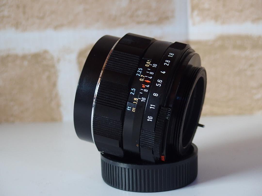 スーパータクマー55mmf1.8後期型 【良品】ソニーEマウントアダプター