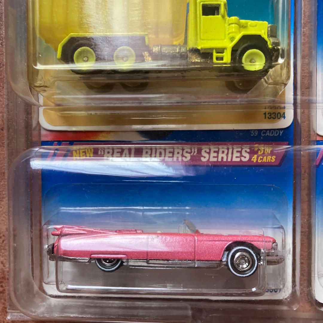 未開封　ホットウィール　リアルライダー　‘94 セグメント　4台セット