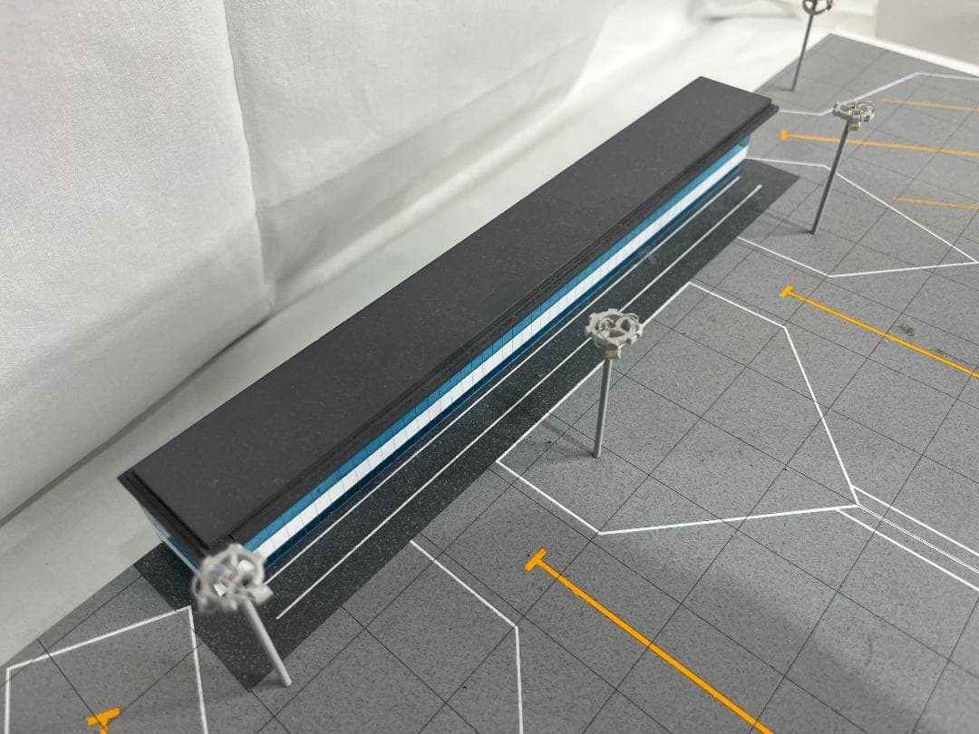 デルタグルーブ Roteiro1479 terminal ターミナル再現模型