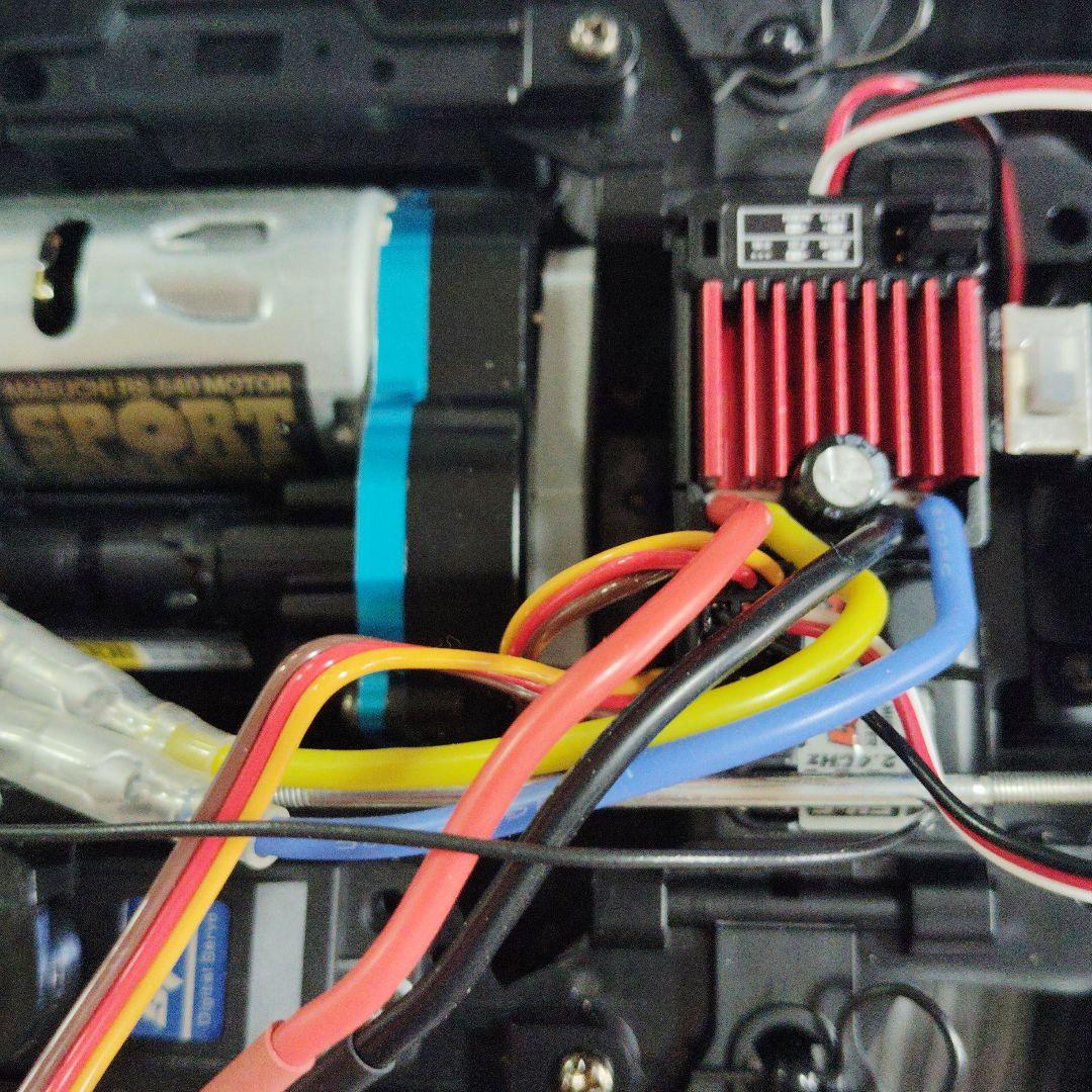 タミヤ 1/10 フィアットアバルト オプション 多数サンワMX 6プロポ付