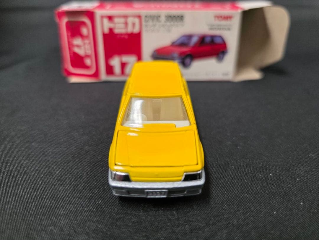 トミカ赤箱17ホンダ・シビック3ドア(日本製)小田急 - メルカリ