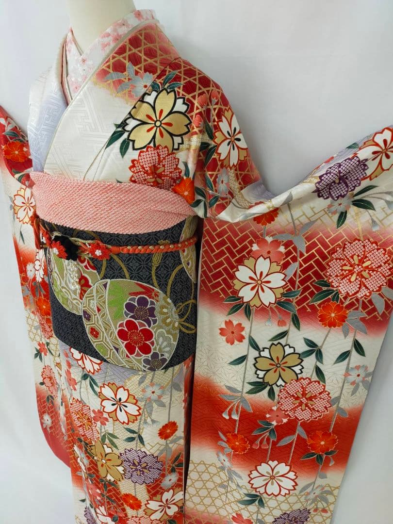 Classic Style 】正絹京友禅振袖3点セット
