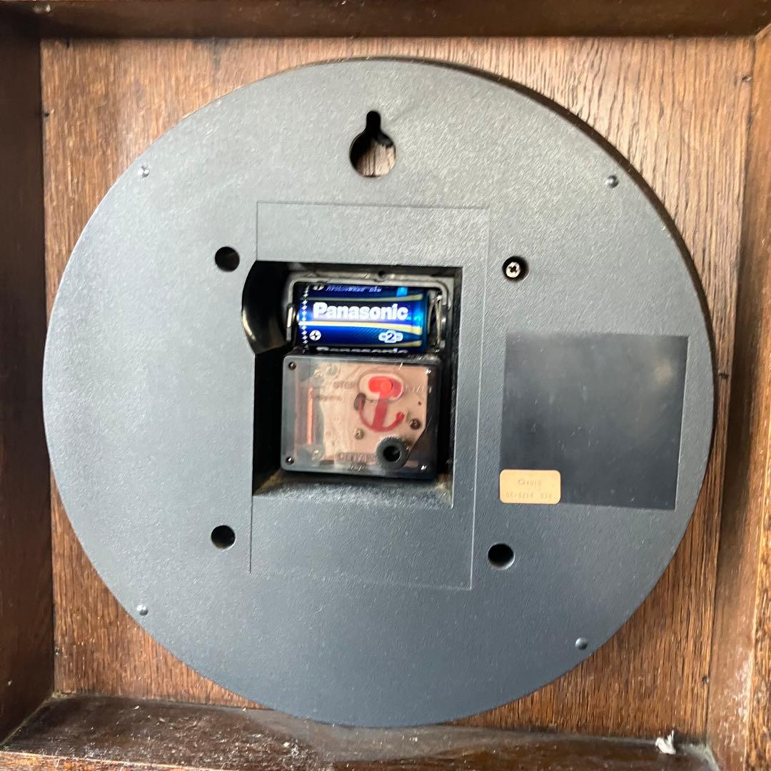 昭和レトロ シチズン クリストロン ホールクロック 柱時計 飾り棚