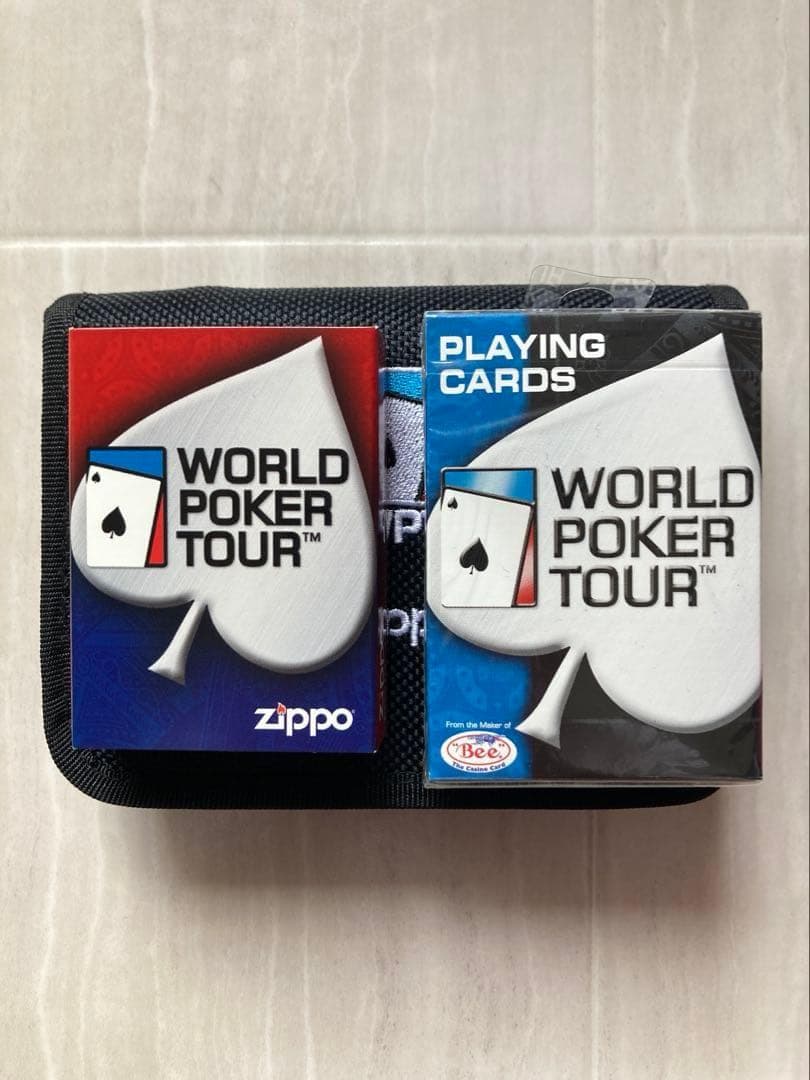 トランプ WPT Zippo LIGHTER PLAYING CARDS set