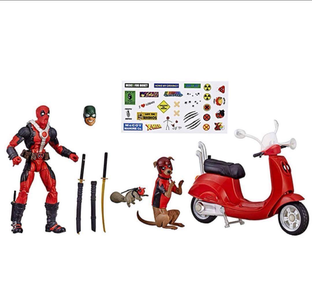 マーベルレジェンド デッドプール・コープス & スクーター デ