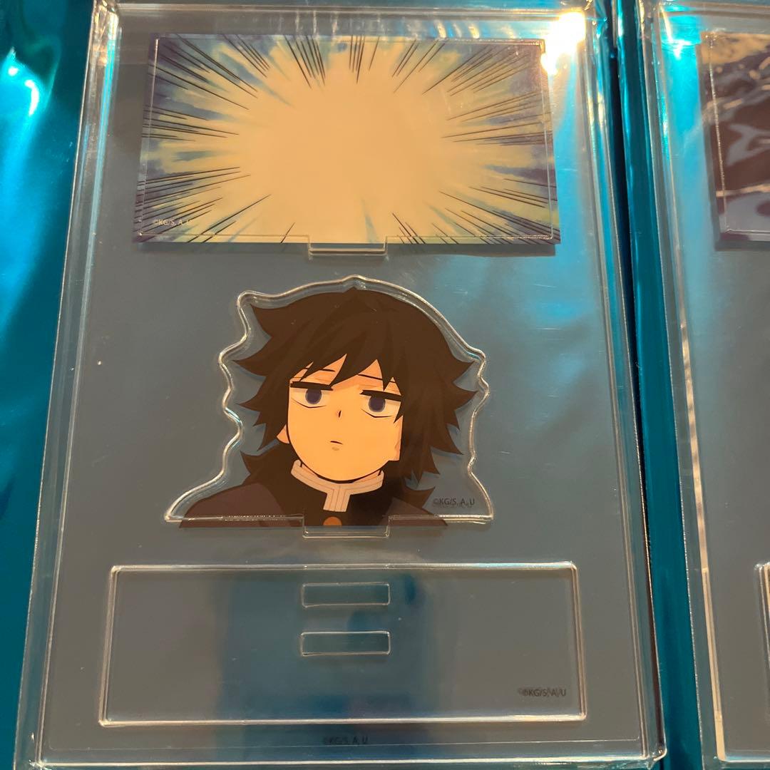 鬼滅の刃 柱カフェ ミニジオラマ アクリルスタンド 冨岡 義勇 - メルカリ