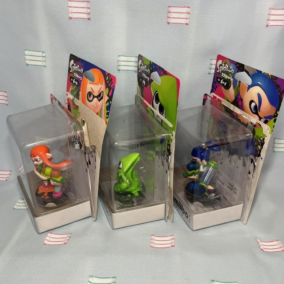 【amiibo】スプラトゥーン/Splatoonシリーズ　5個セット