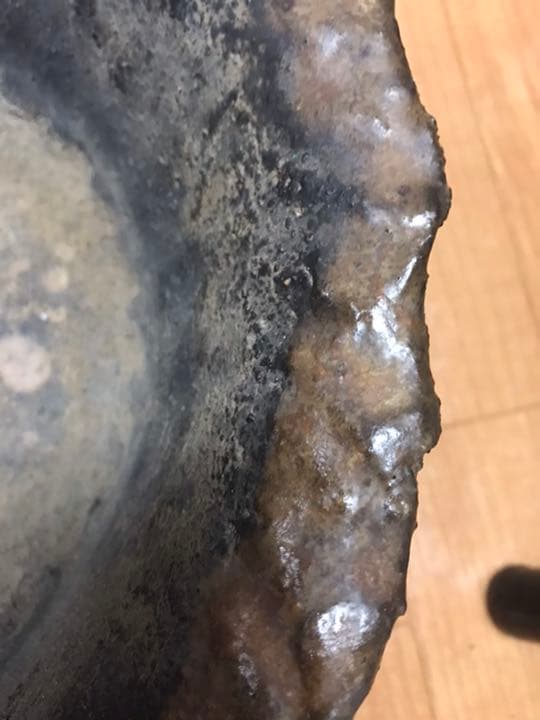 盆栽鉢　超時代のり手作り盆栽鉢31cm.12cm2.6kg寄せ植え植木鉢