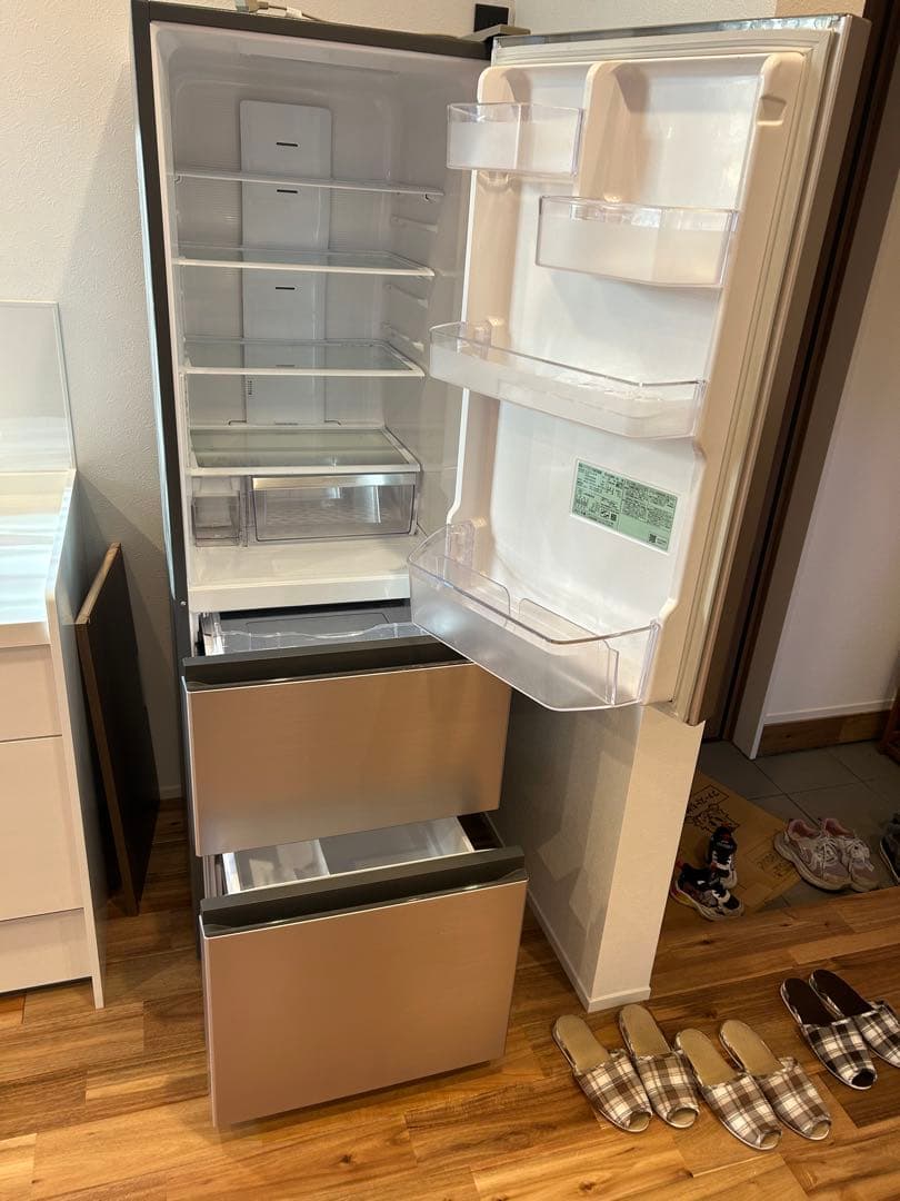 冷蔵庫 315L 右開き 自動製氷