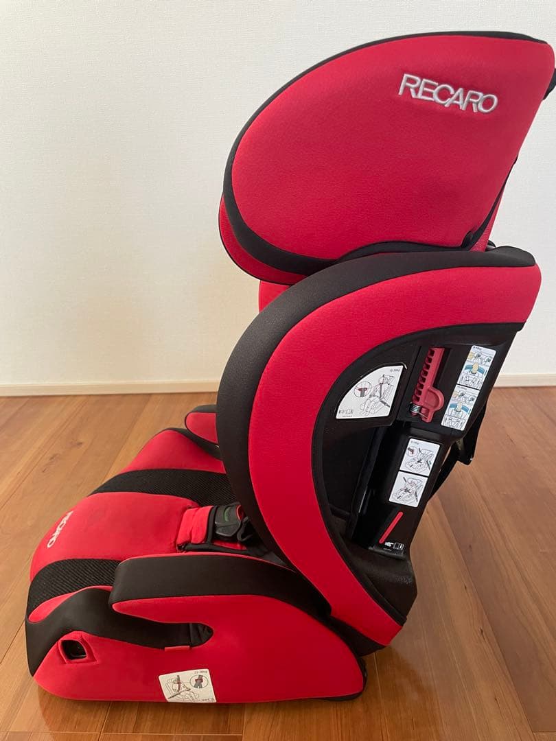 RECARO J1セレクト カーディナルレッド チャイルド、ジュニアシート